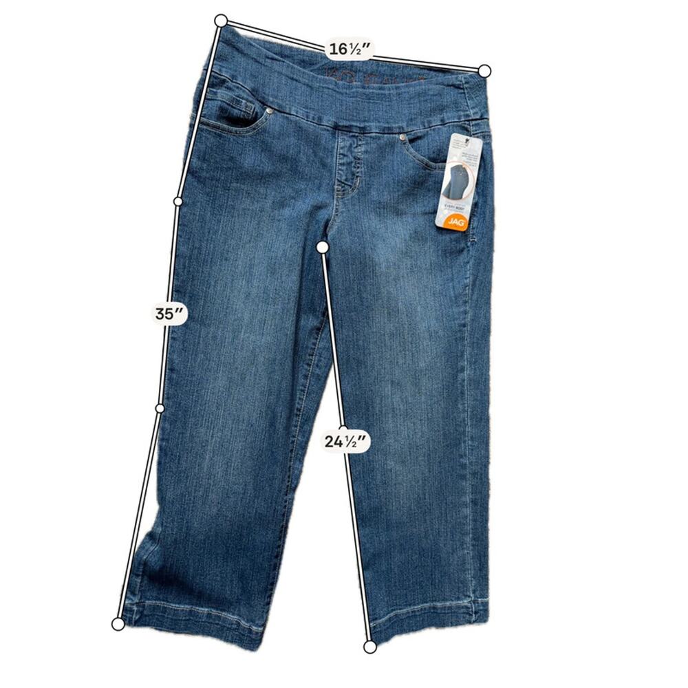 Jag jeans, NWT blue denim cropped jeans, 2314 - Picture 7 of 7